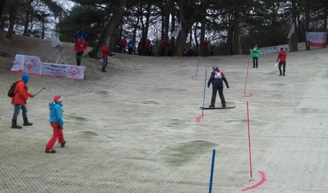 Special Olympics voor wintersporters.