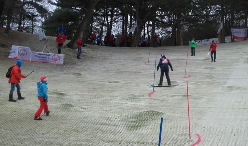 Special Olympics voor wintersporters.