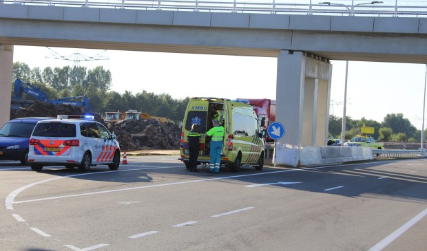 kliknieuws veghel - motorrijder gewond na schuiver op n279
