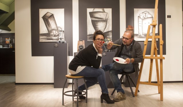 Francesca en Wim Verwegen (Foto: Ad van de Graaf).