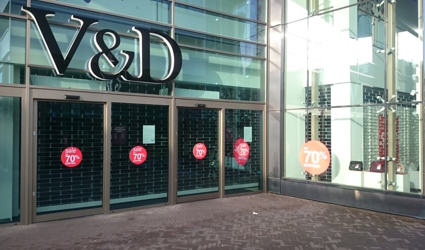 De voormalige Udense vestiging van V&D.