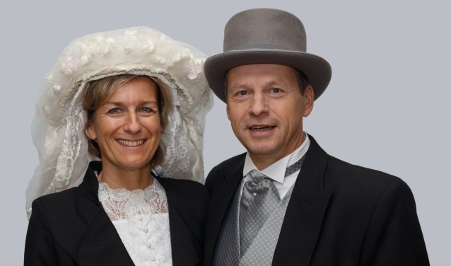 Rinio en Jacqueline van de Ven zijn het nieuwe boerenbruidspaar van CV De Schaopenwaesers