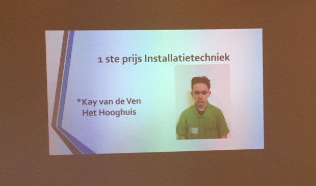Kay van de Ven won de eerste prijs.