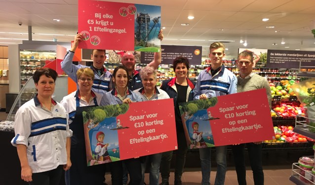 Per heden kunnen klanten van Albert Heijn Gennep weer sparen voor korting op tickets van De Efteling.