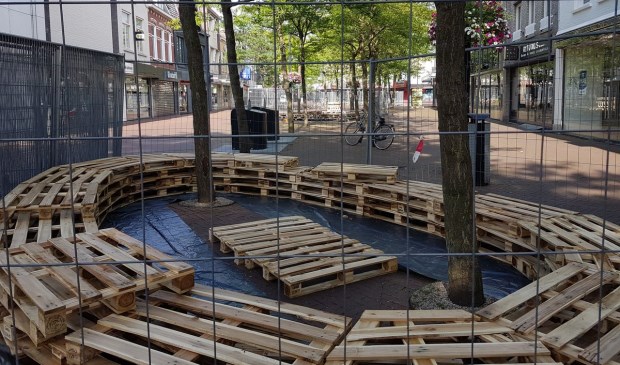 Het Walplein. (Foto: Twitter Jack van Lieshout)