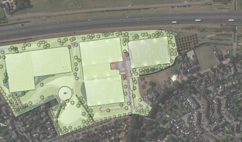 Het ontwerp voor Park Moleneind.