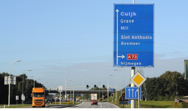 Op naar één Land van Cuijk, vindt de provincie Noord-Brabant. Foto: Ed van Alem
