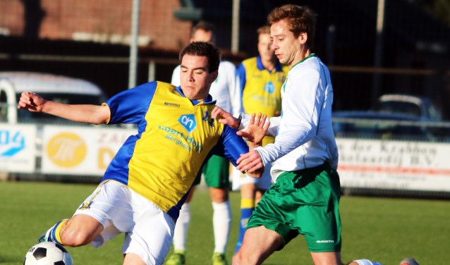 Nick Tiellemans in het shirt van Berghem Sport. (Foto: Jo van Herpen)