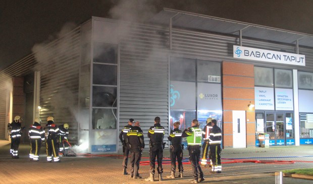 Rookontwikkeling bij Babacan Tapijt. (Foto: Maickel Keijzers / Hendriks Multimedia)