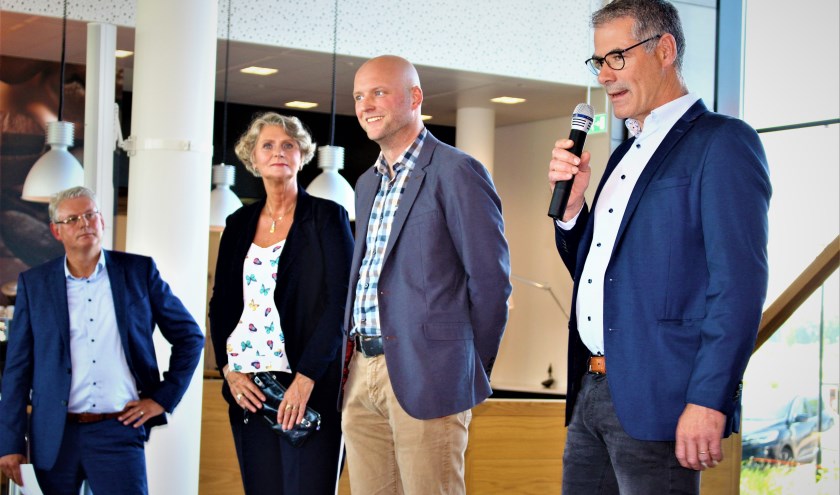 De drie genomineerden voor de Ondernemersprijs van het Land van Cuijk en Noord-Limburg.