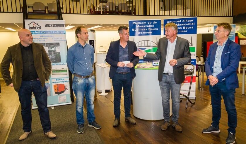 Van links naar rechts: Rob van den Broek, Bart Vink, Rob van Lieshout en Chris Jordans. (foto: John Smits, Bona Pictura)