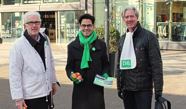 Rob Jetten (midden) nieuwe fractievoorzitter D66.