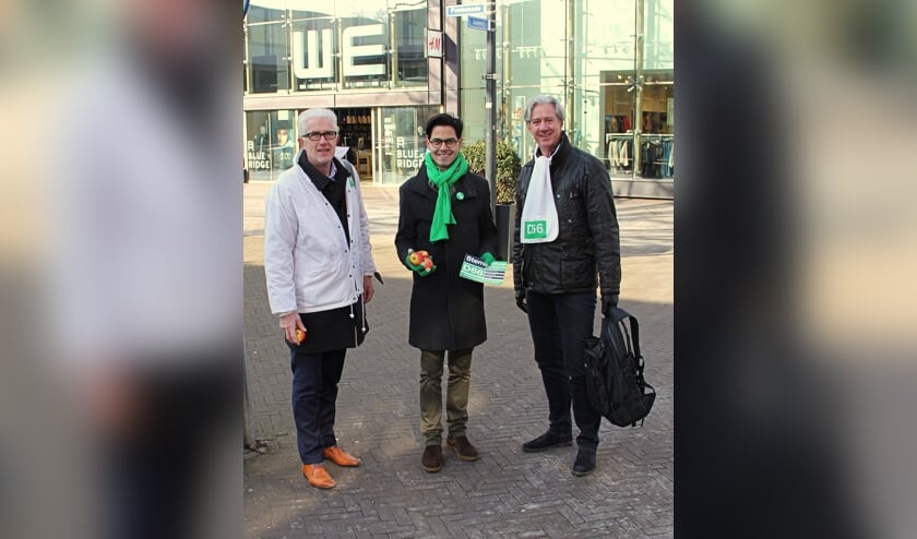Rob Jetten (midden) nieuwe fractievoorzitter D66.