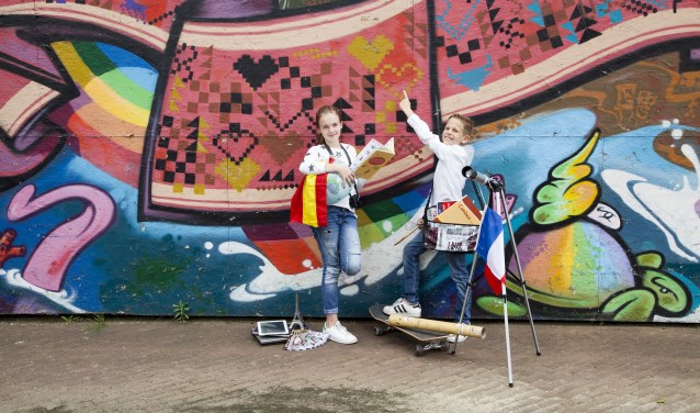 Nieuwsgierige kinderen kunnen meedoen aan Columbus. (Beatriz van Lent - FotoLente)