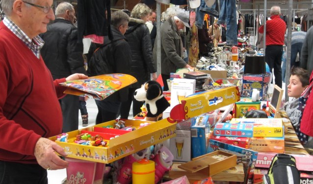 Een eerdere vlooienmarkt.
