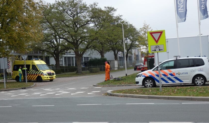 Fietser gewond bij ongeval op kruising in Oss.