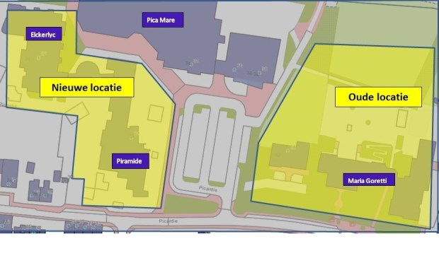 De nieuwe locatie KEC.