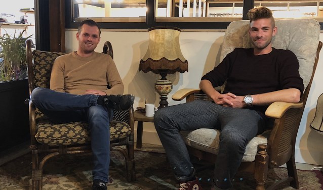 Dirk Delisse (links) en Joris van den Bergh (rechts) hebben iets nieuws bedacht.