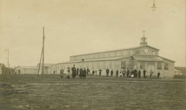 De RK kerk op Vluchtoord Uden (bron: Stichting Het Uden-archief van Bressers)