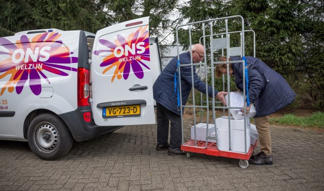De maaltijdbezorgers van ONS Welzijn.