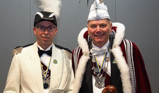 Erwin Veld en Peter Kusters. (Foto: Facebook Krullendonk)