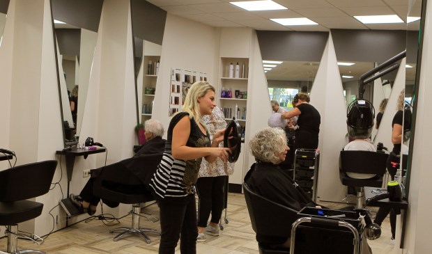 De salon van Marco Adriaansen.(Foto: Hans van der Poel)