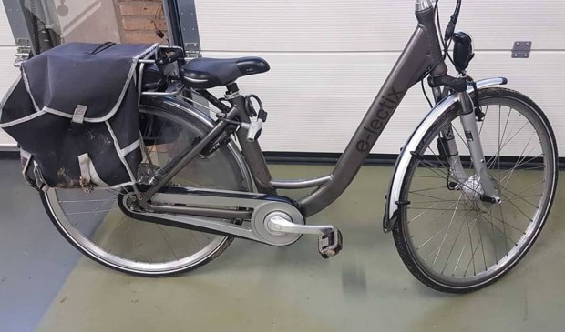 De fiets. (Foto: Facebook politie Oss)