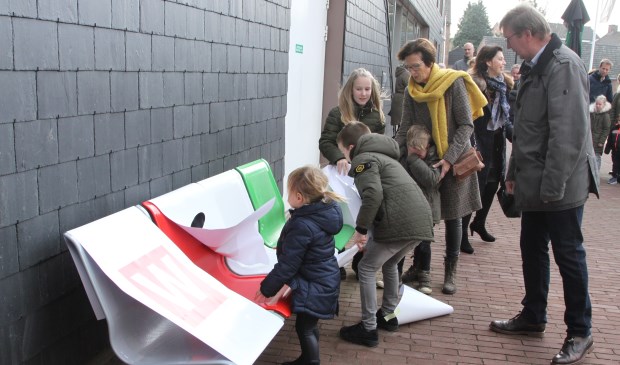 Het bankje in Berghem. (Foto: Bert Akkermans)