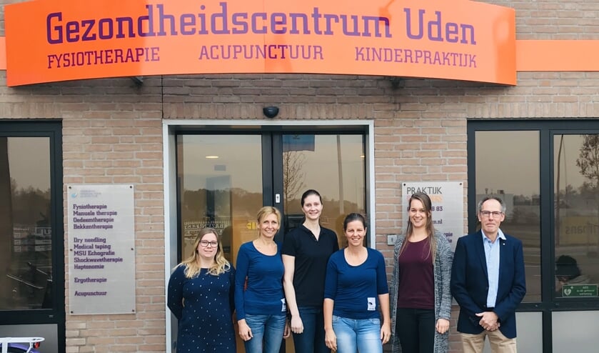 Maarten (rechts) met zijn collega's