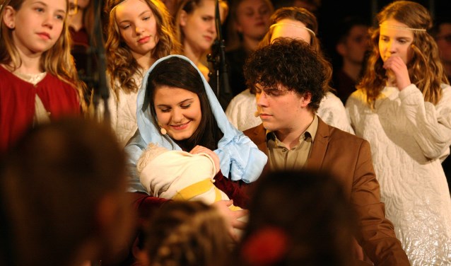 Een eerdere editie van het muzikale kerstverhaal. (Foto: Ronald Goudberg Fotografie)