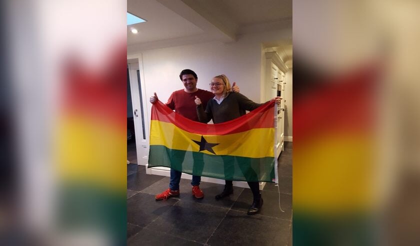 Docent Sebastian van Nunen en leerling Geesje van Osch
