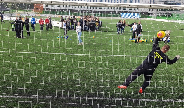 Wereldrecordpoging in Oss.