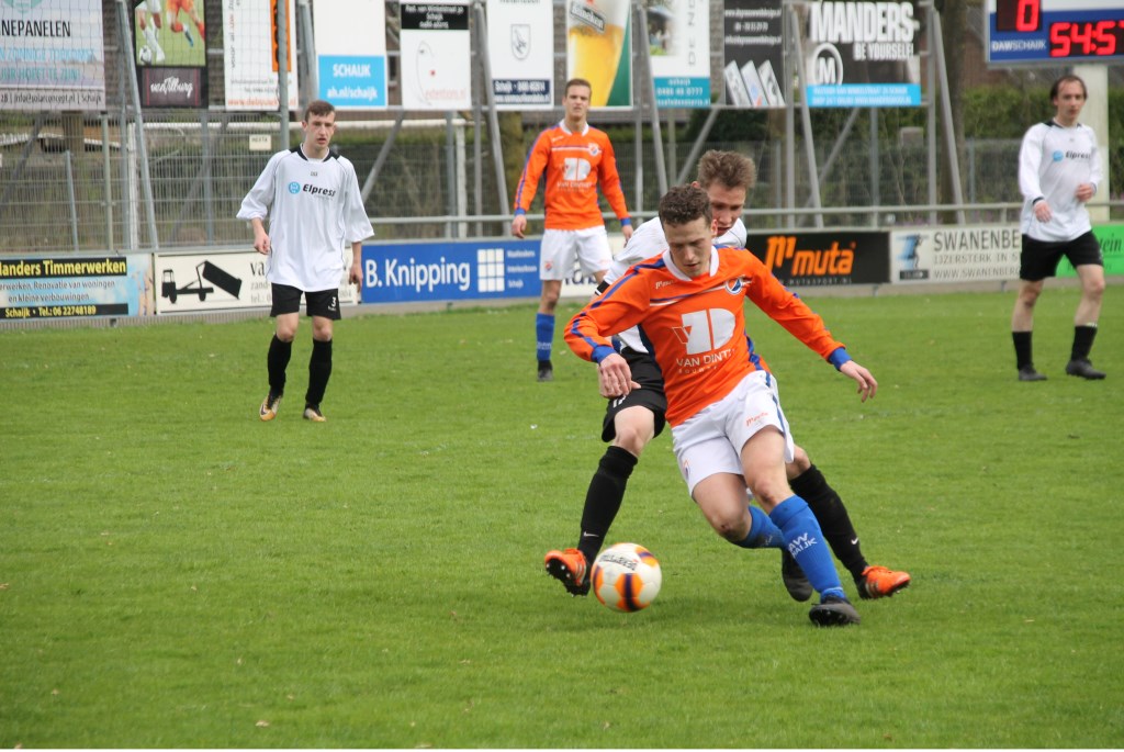 DAW verloor van Vitesse'08. (Foto: Ingrid Willems)