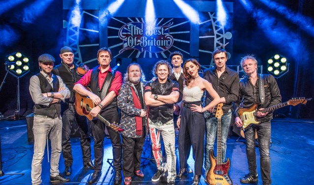 De muzikanten van The Best of Britain (foto: Harry Muis)