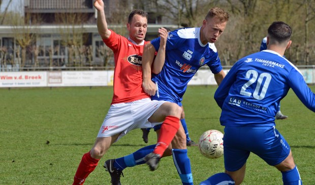 Beeld uit de wedstrijd Venhorst - BVV