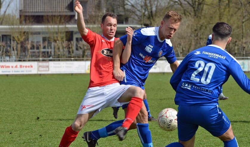 Beeld uit de wedstrijd Venhorst - BVV