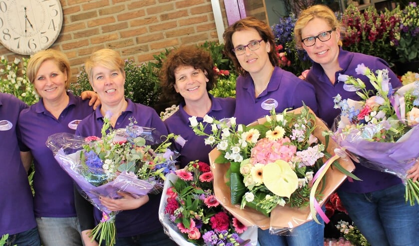 Het team van Oogenlust Bloemen