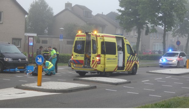 Ongeval op de Braakstraat/Heischeutstraat.