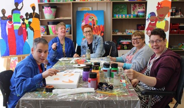 Het atelier van Roggy in Cuijk.