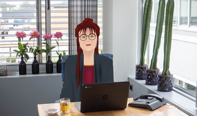 Wilma Groenendijk in animatievorm