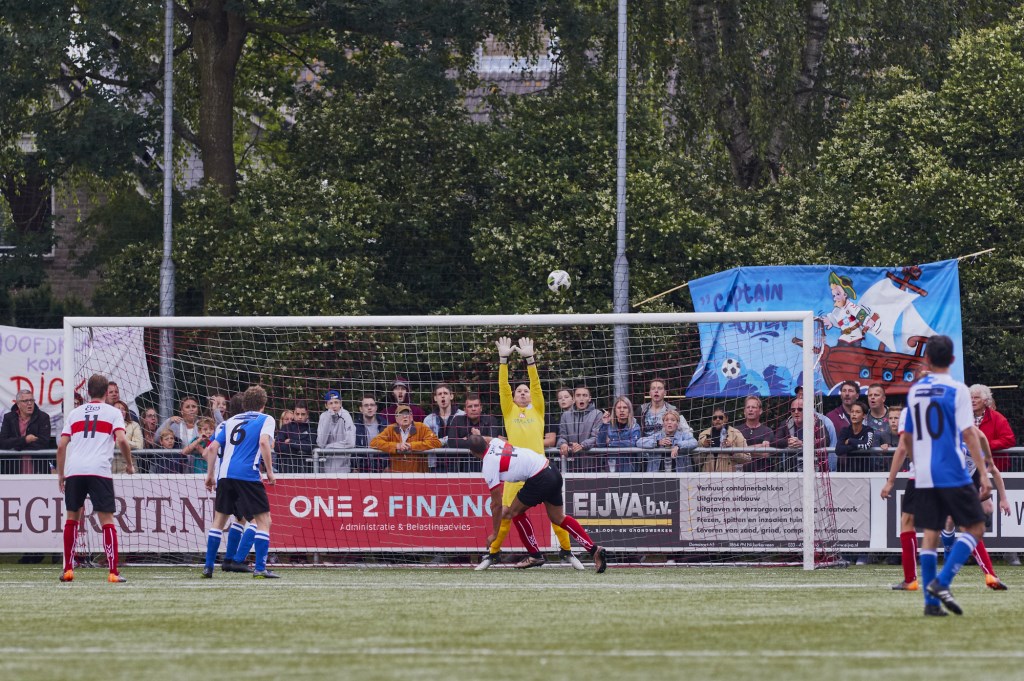 Doelpunt Hoogland. (Foto: Ruud Schobbers)