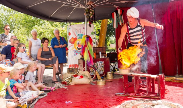 Een doldwaze circuskeuken in het Julianapark.