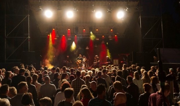 Gorillaz bij Muziekpark 2017.