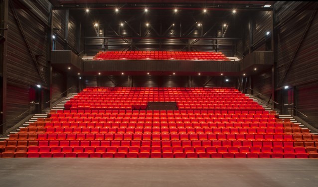 De grote theaterzaal op de Noordkade.