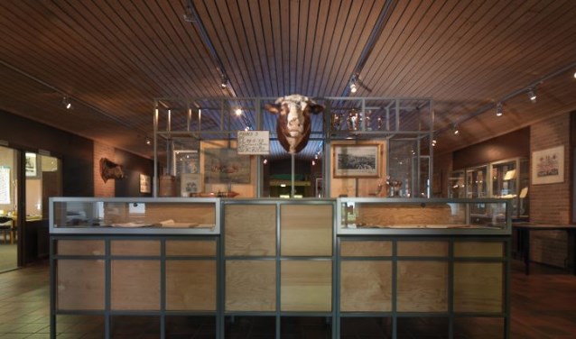 De entree van het Nationaal Veeteelt Museum in Beers.