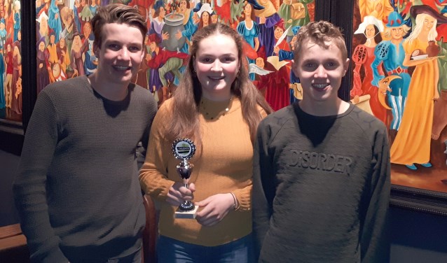 Jorg Foolen, Miryanne Ruijs en Luuk Voets gaan naar de finale.