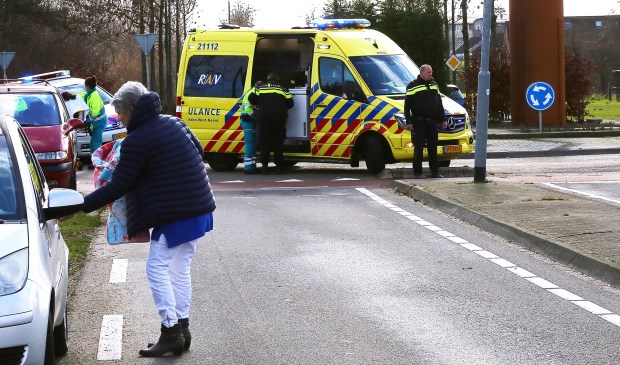 Ongeval op de John. F. Kennedybaan. (Foto: Foto Mallo)