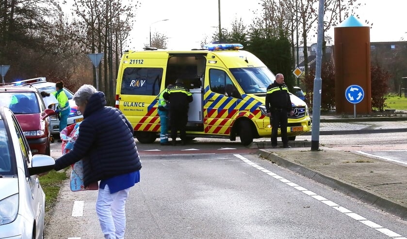 Ongeval op de John. F. Kennedybaan. (Foto: Foto Mallo)