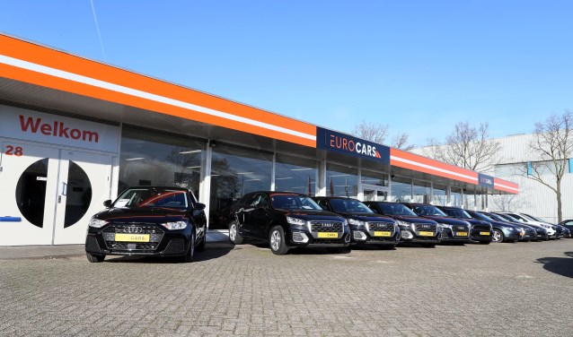 Het pand van Eurocars.