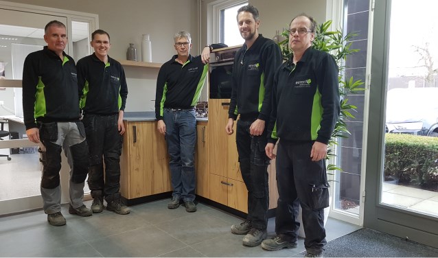 Het team van Weren Interieurprojecten in Boxmeer.